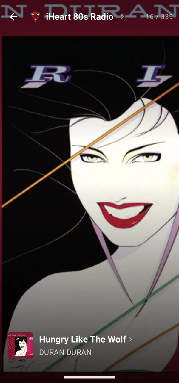 StreamWave Now Playing screen, example 3 of 9